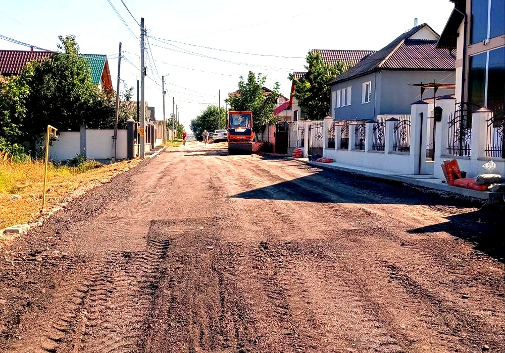 Amenajare rumeguș (asfalt frezat)